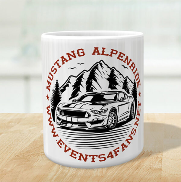 Ford Mustang Alpentour Tasse