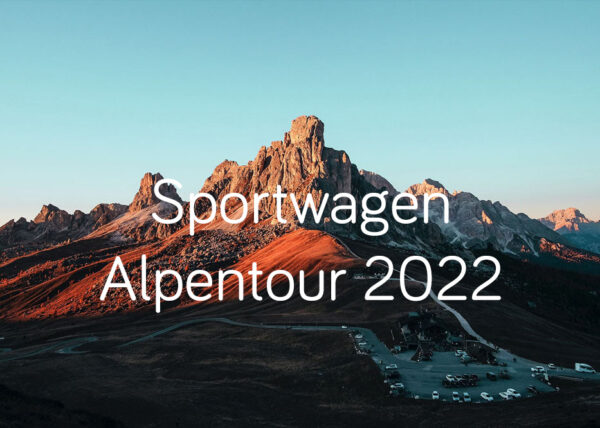 Sportwagen Alpentour 2022