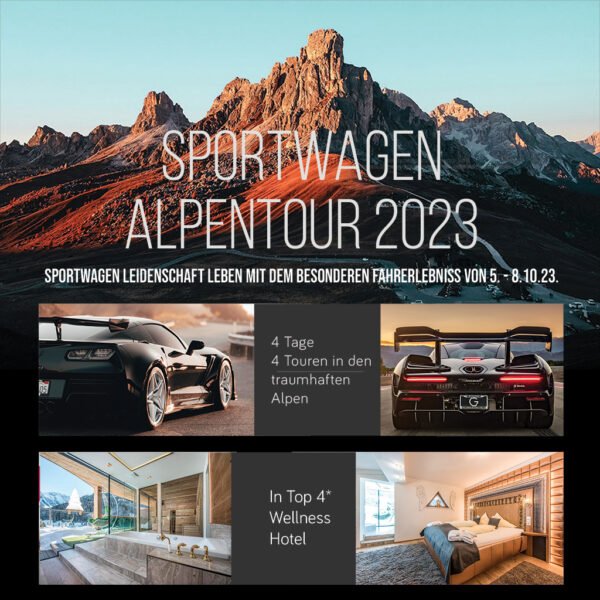 Sportwagen Herbst Alpentour 2023