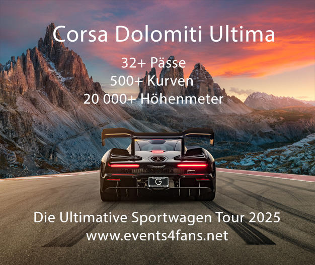 Corsa Dolomiti Ultima 2025 32+ Pässe - 500+ Kurven 20 000+ Höhenmeter