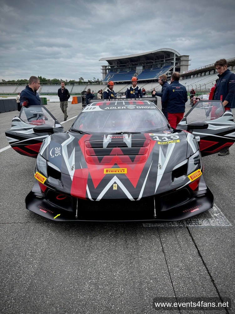 Passione Ferrari 2025 am Hockenheimring