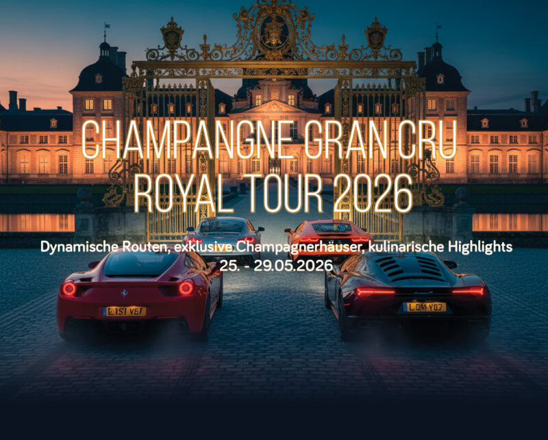 Champagne Gran Cru Royal Tour 2026