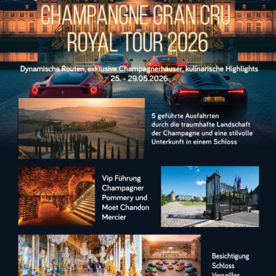 Champangne Gran Cru Royal Tour 2026